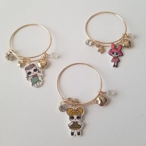 3/$25♥️ Charm Kids Bracelet Bratz Dolls New